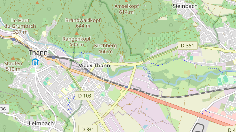 Carte de localisation de l'évènement