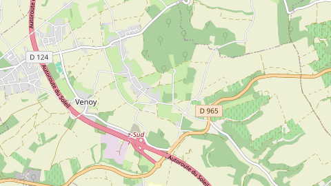 Carte de localisation de l'évènement