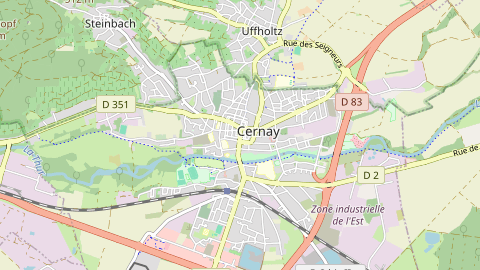 Carte de localisation de l'évènement