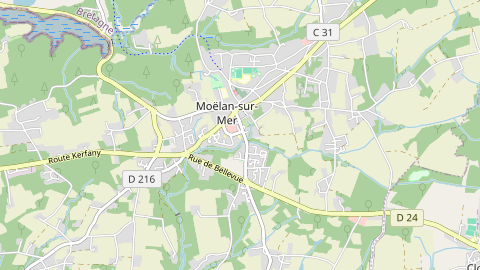 Carte de localisation de l'évènement