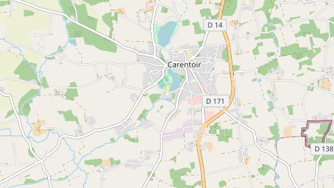 Carte de localisation de l'évènement