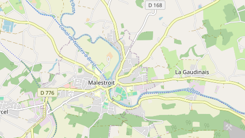 Carte de localisation de l'évènement