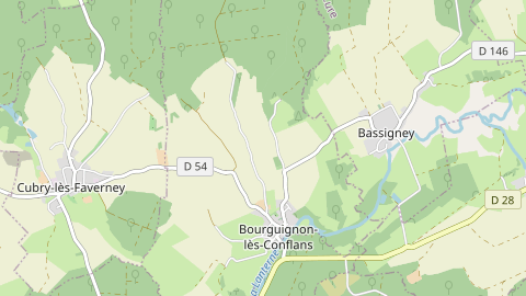 Carte de localisation de l'évènement