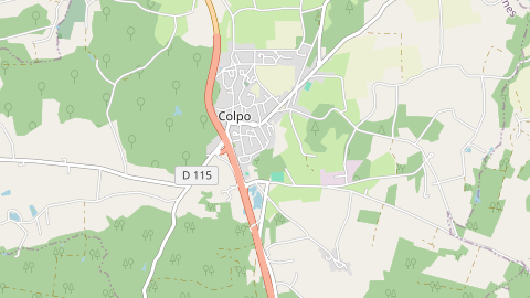 Carte de localisation de l'évènement