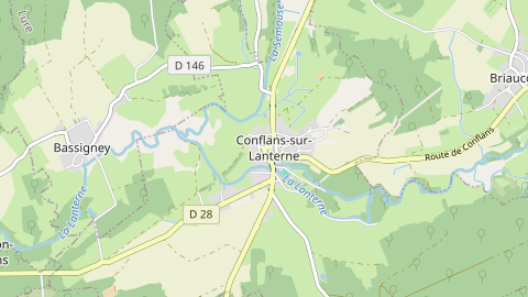 Carte de localisation de l'évènement