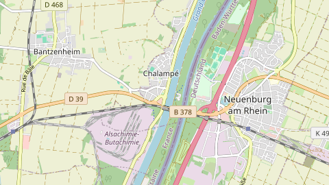 Carte de localisation de l'évènement