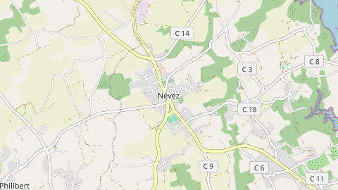 Carte de localisation de l'évènement