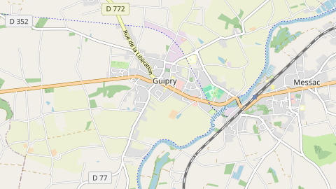 Carte de localisation de l'évènement