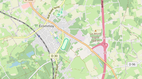 Carte de localisation de l'évènement