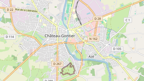 Carte de localisation de l'évènement