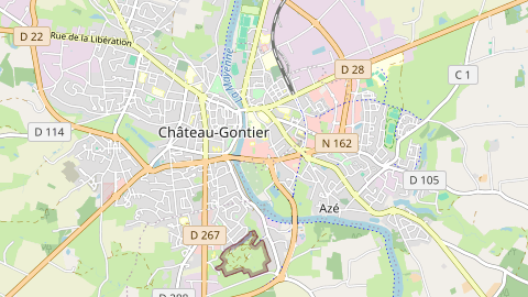 Carte de localisation de l'évènement