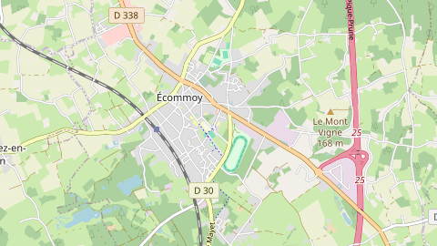 Carte de localisation de l'évènement