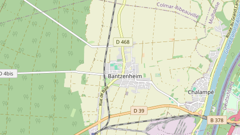 Carte de localisation de l'évènement