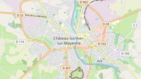 Carte de localisation de l'évènement