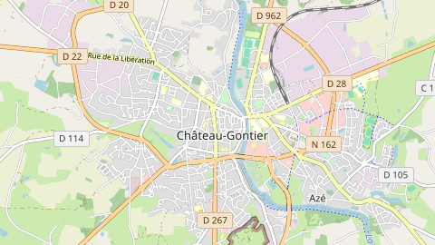 Carte de localisation de l'évènement