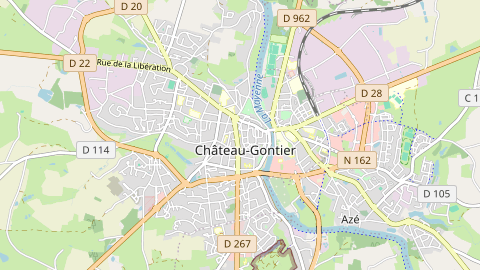 Carte de localisation de l'évènement