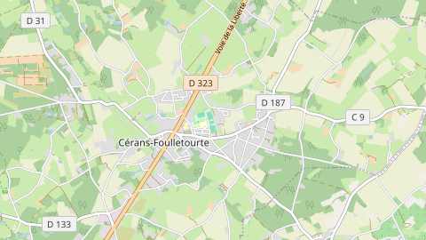 Carte de localisation de l'évènement