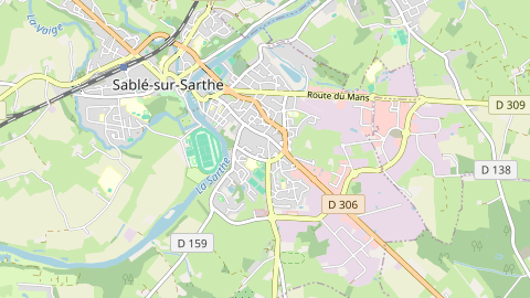 Carte de localisation de l'évènement