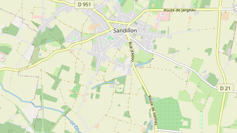 Carte de localisation de l'évènement