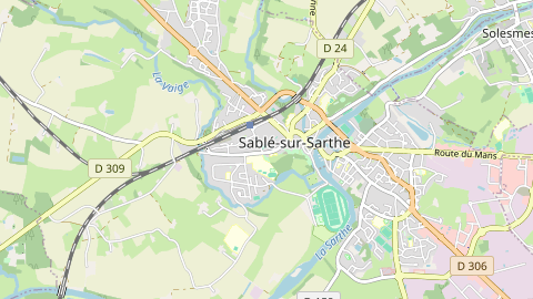 Carte de localisation de l'évènement