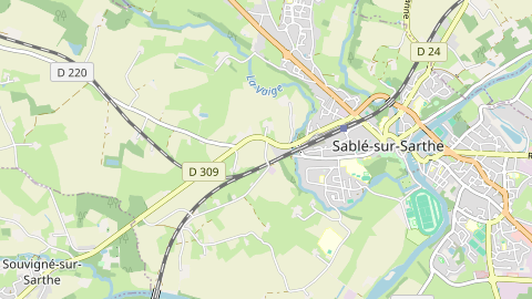 Carte de localisation de l'évènement