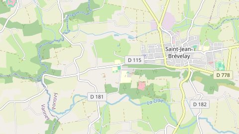 Carte de localisation de l'évènement