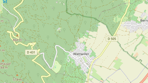 Carte de localisation de l'évènement