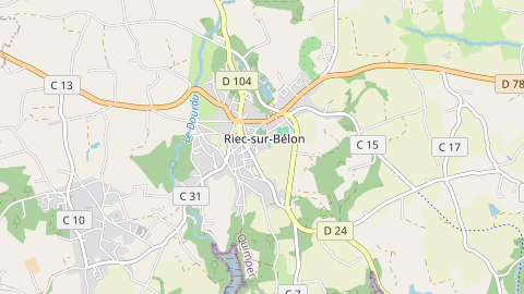 Carte de localisation de l'évènement