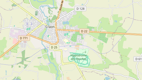 Carte de localisation de l'évènement