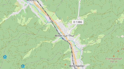 Carte de localisation de l'évènement