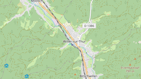 Carte de localisation de l'évènement