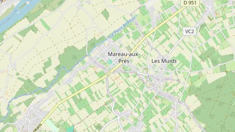 Carte de localisation de l'évènement