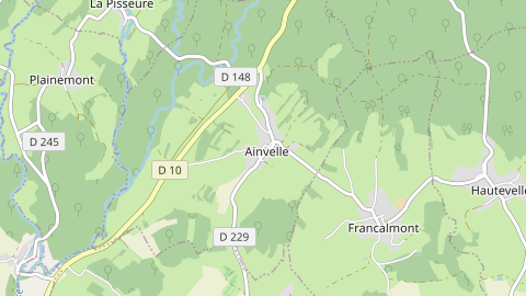 Carte de localisation de l'évènement