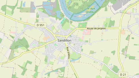 Carte de localisation de l'évènement