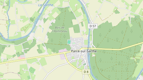 Carte de localisation de l'évènement