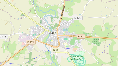 Carte de localisation de l'évènement