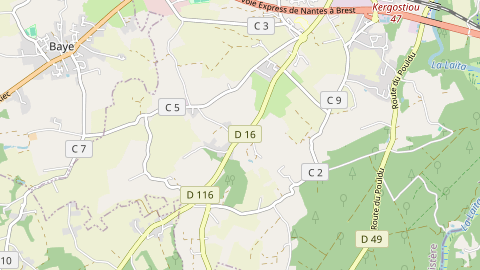 Carte de localisation de l'évènement