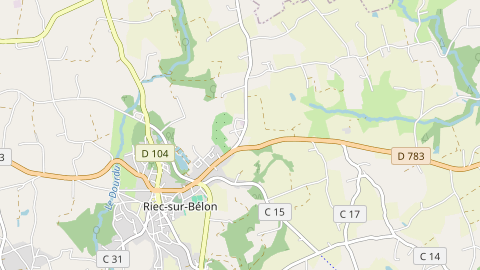 Carte de localisation de l'évènement