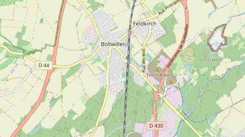 Carte de localisation de l'évènement
