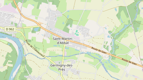 Carte de localisation de l'évènement