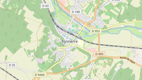 Carte de localisation de l'évènement