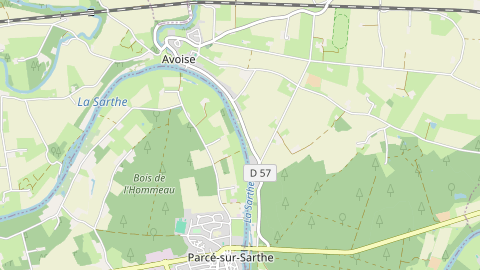 Carte de localisation de l'évènement