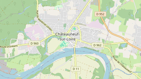 Carte de localisation de l'évènement