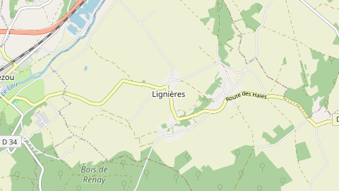 Carte de localisation de l'évènement