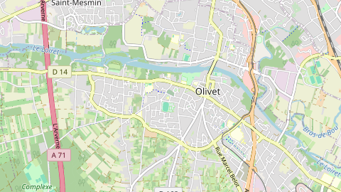 Carte de localisation de l'évènement