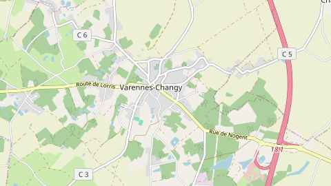 Carte de localisation de l'évènement