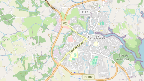 Carte de localisation de l'évènement