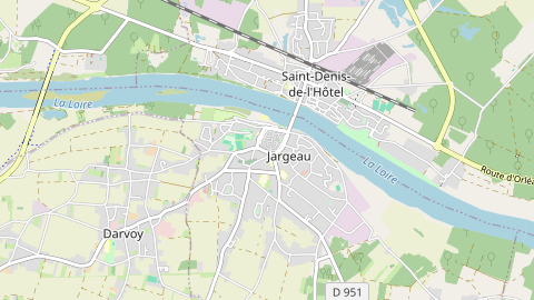 Carte de localisation de l'évènement