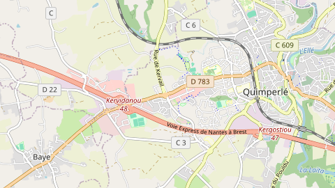 Carte de localisation de l'évènement