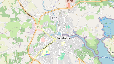 Carte de localisation de l'évènement
